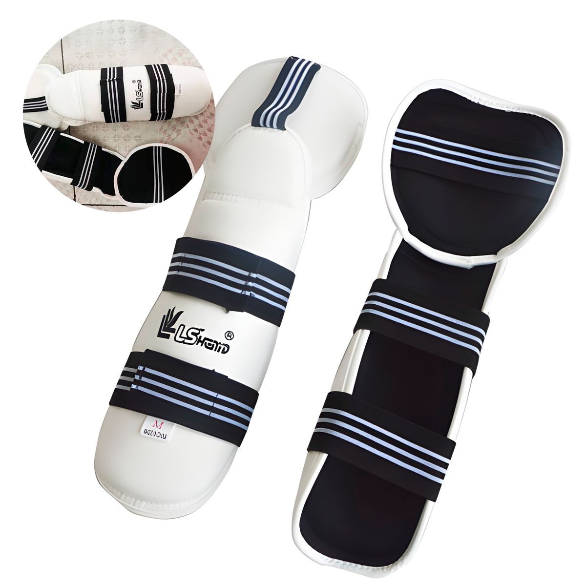 GENERICO - Protección Piernas Taekwondo Karate Artes Marciales