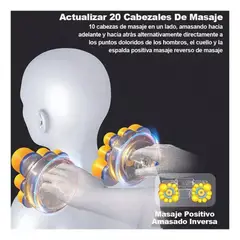 IRM - Almohada Masajeador Para El Cuello Y Espalda