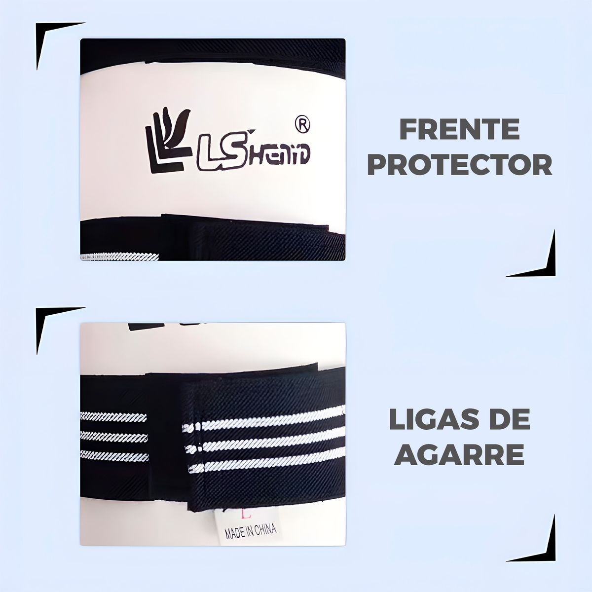 GENERICO - Protección Piernas Taekwondo Karate Artes Marciales Talla M