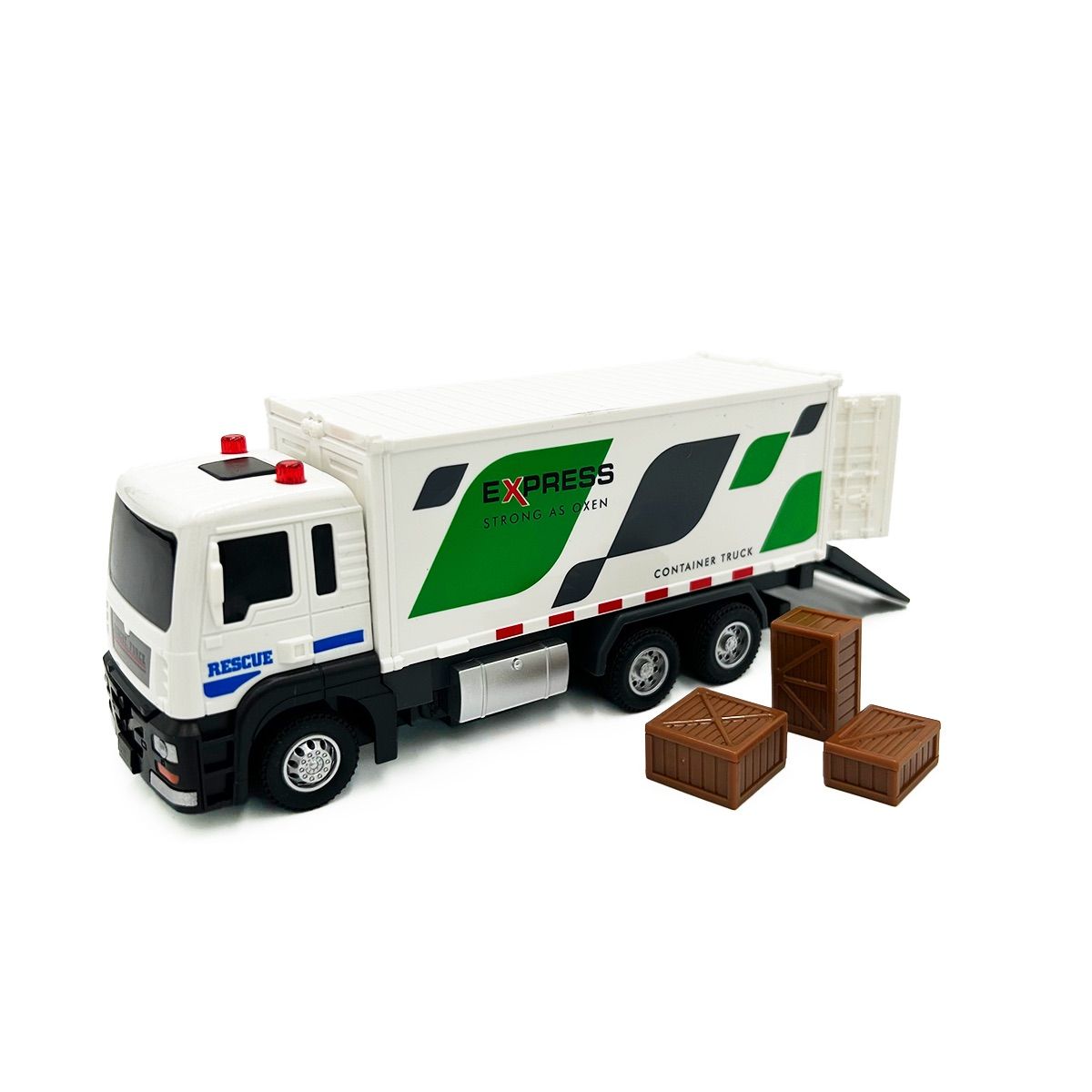 MAGNETICS - Camión Contenedor a Fricción con Luces y Sonidos Magnetics