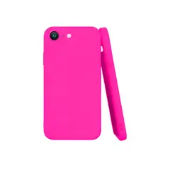 GENERICO - Carcasa Antigolpes Compatible Con iPhone 17e Goma Fucsia