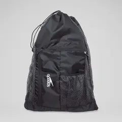 SPEEDO - Mochila Natación Ventilator Deluxe Mesh Bag Negra