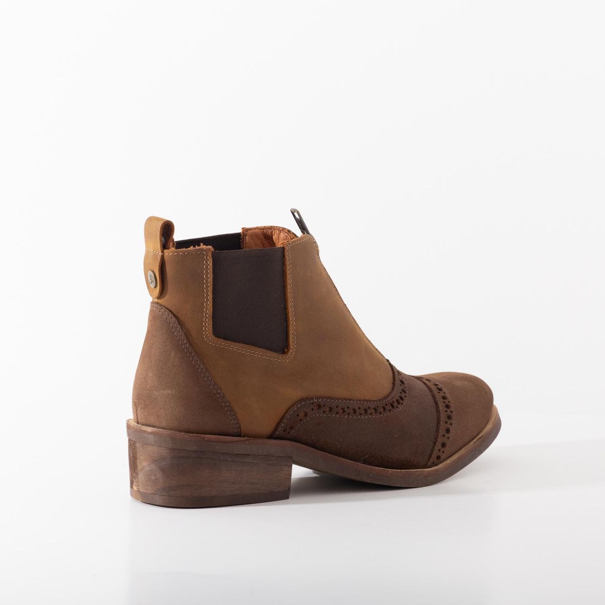 GIANI DAFIRENZE - Botin Cuero Mujer Diana Cafe