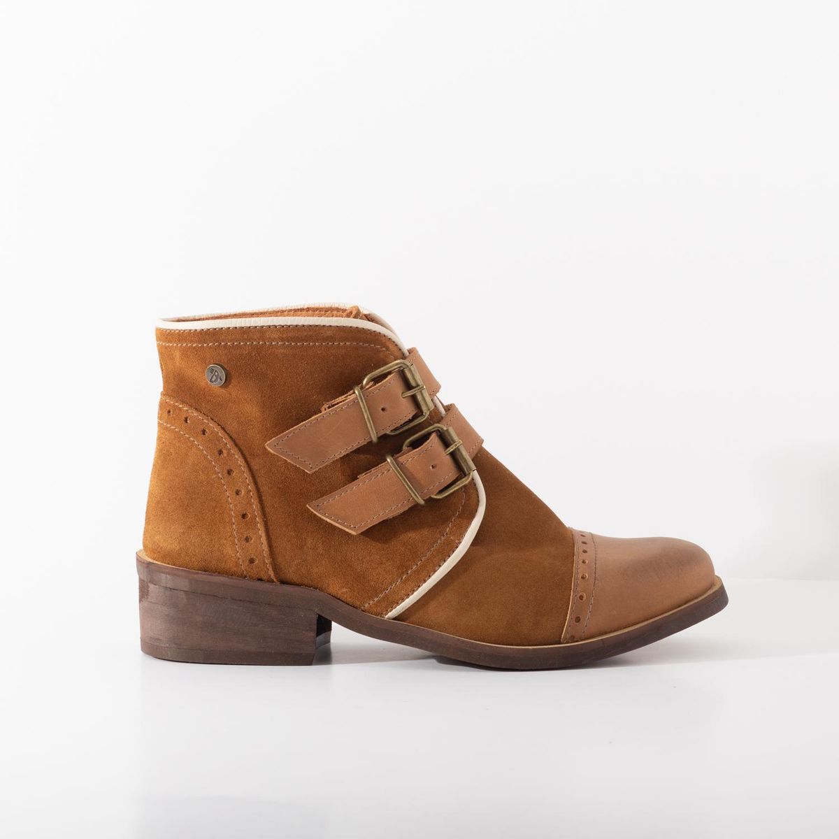 GIANI DAFIRENZE - Botin Cuero Mujer Judy Camel