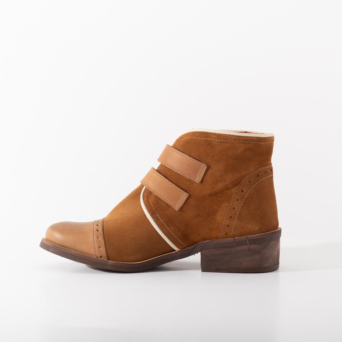 GIANI DAFIRENZE - Botin Cuero Mujer Judy Camel
