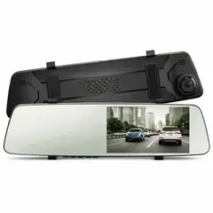 OEM - Dashcam Espejo Retrovisor Dual Cámara Frontal y Trasera FHD