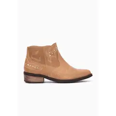 GIANI DAFIRENZE - Botin Cuero Mujer Zapador Camel