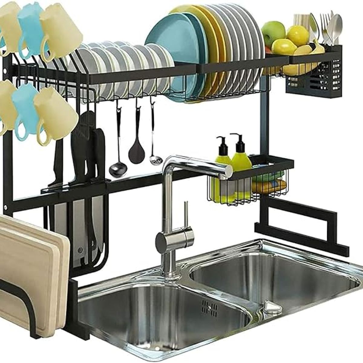 GENERICO - Estante Organizador Cocina Multiuso Estante Ajustable Metal