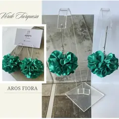 GENERICO - Aros de Flor en Tela Fiora