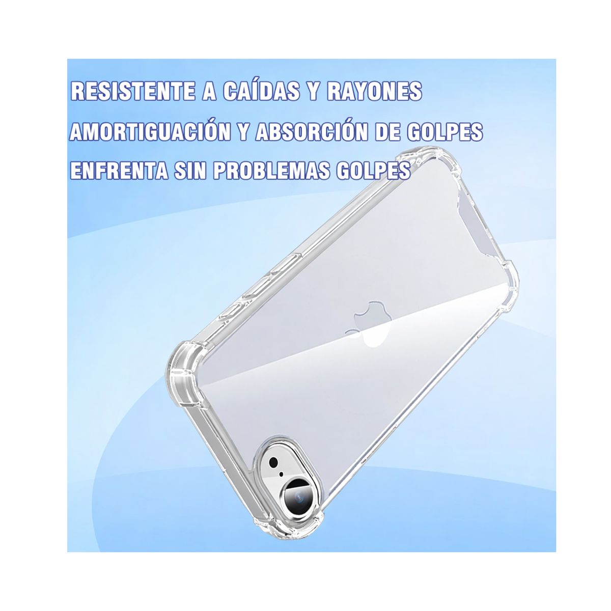 JOIGO - Carcasa Antigolpes Transparente Para iPhone 17e