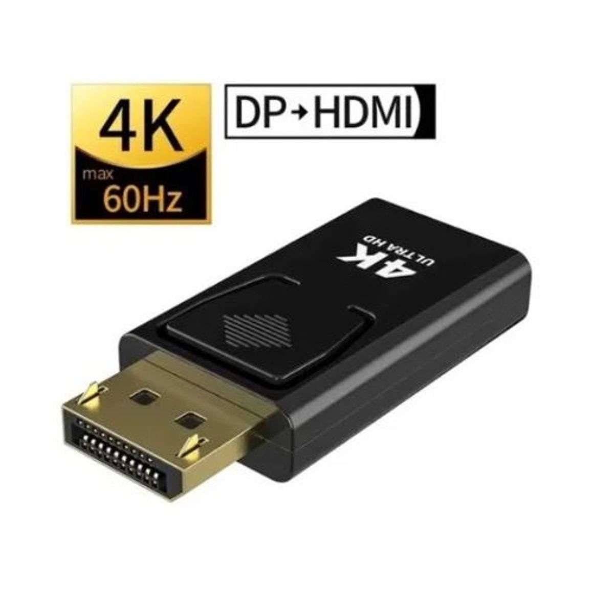 GENERICO - Adaptador Displayport - Macho A Hdtv- Hembra Ultra