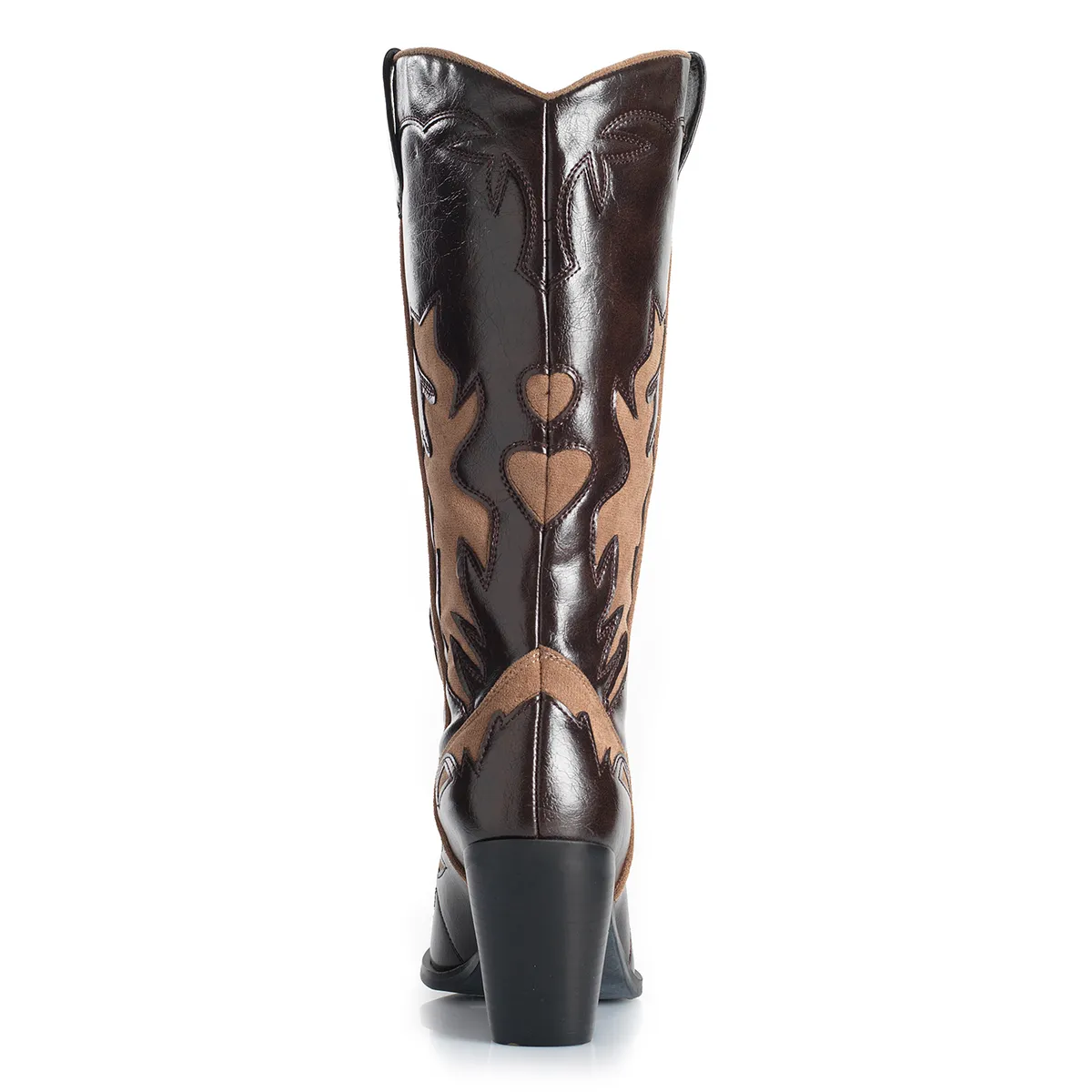 VIA UNO - Bota Mujer Via Uno WestWinter Glacier Marron/Taupe