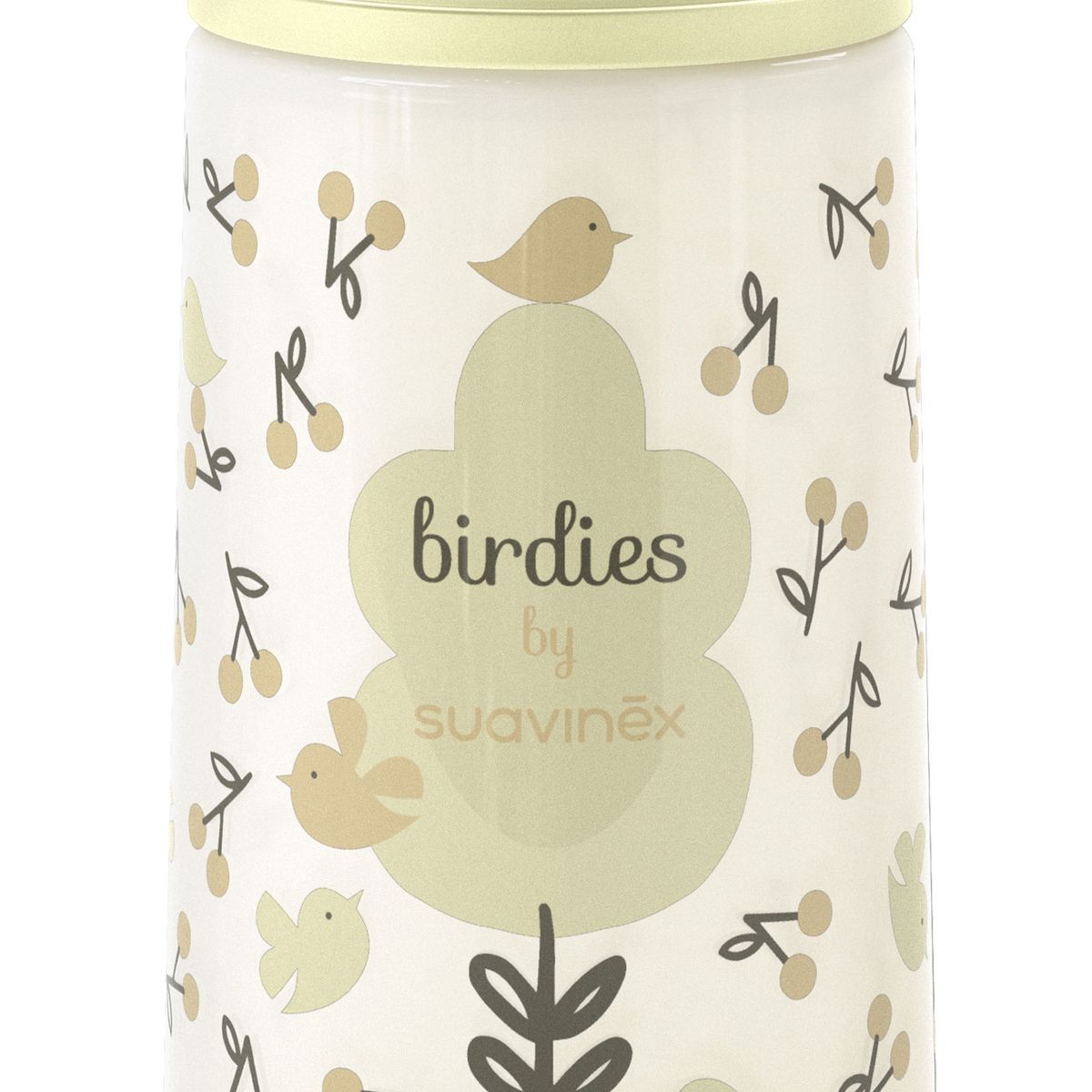 SUAVINEX - Mamadera 270 Ml Fisiológica Silicona Sx Pro Birdies