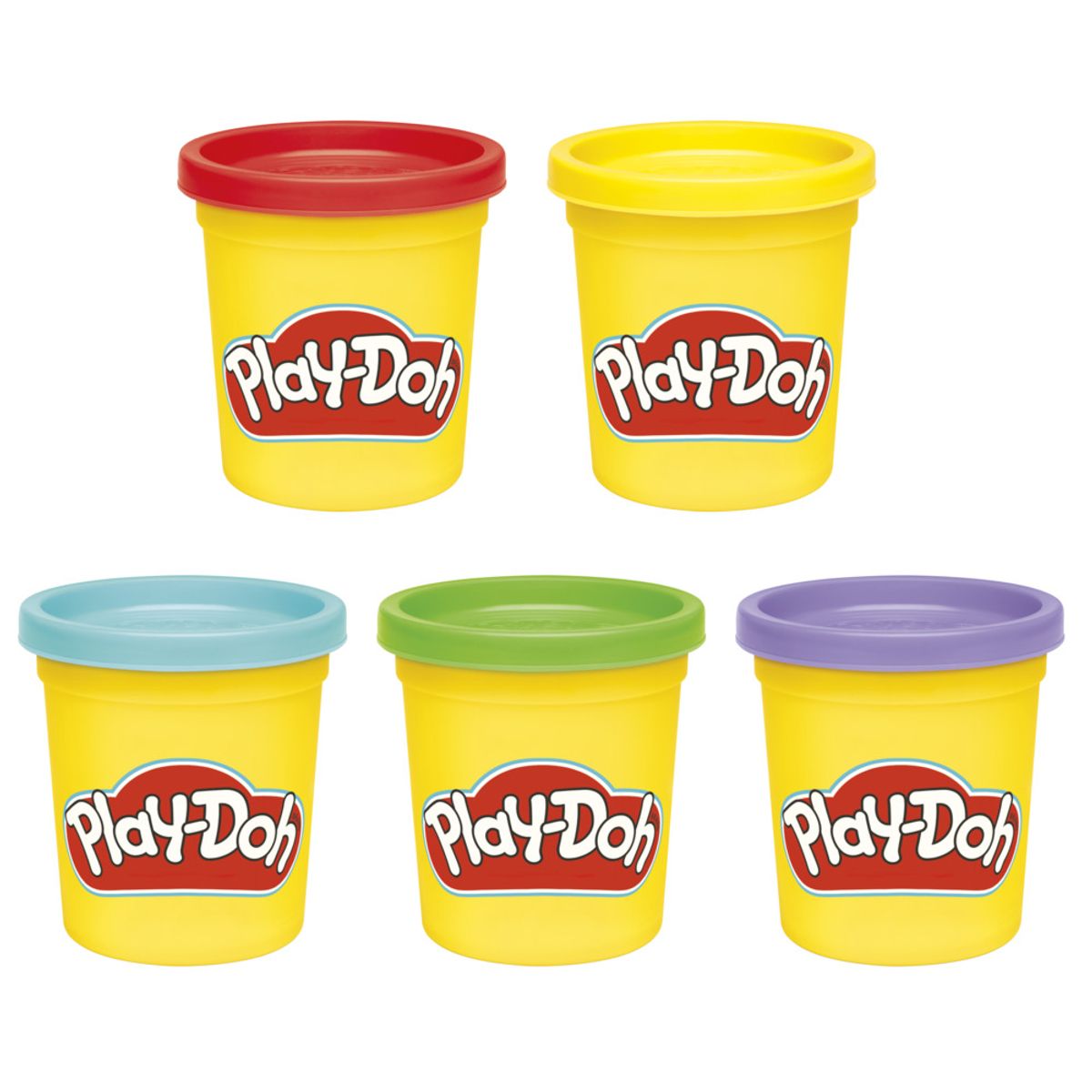 PLAY DOH - Masas y Plastilinas Play-Doh Pack de 5 Vuelta a Clases