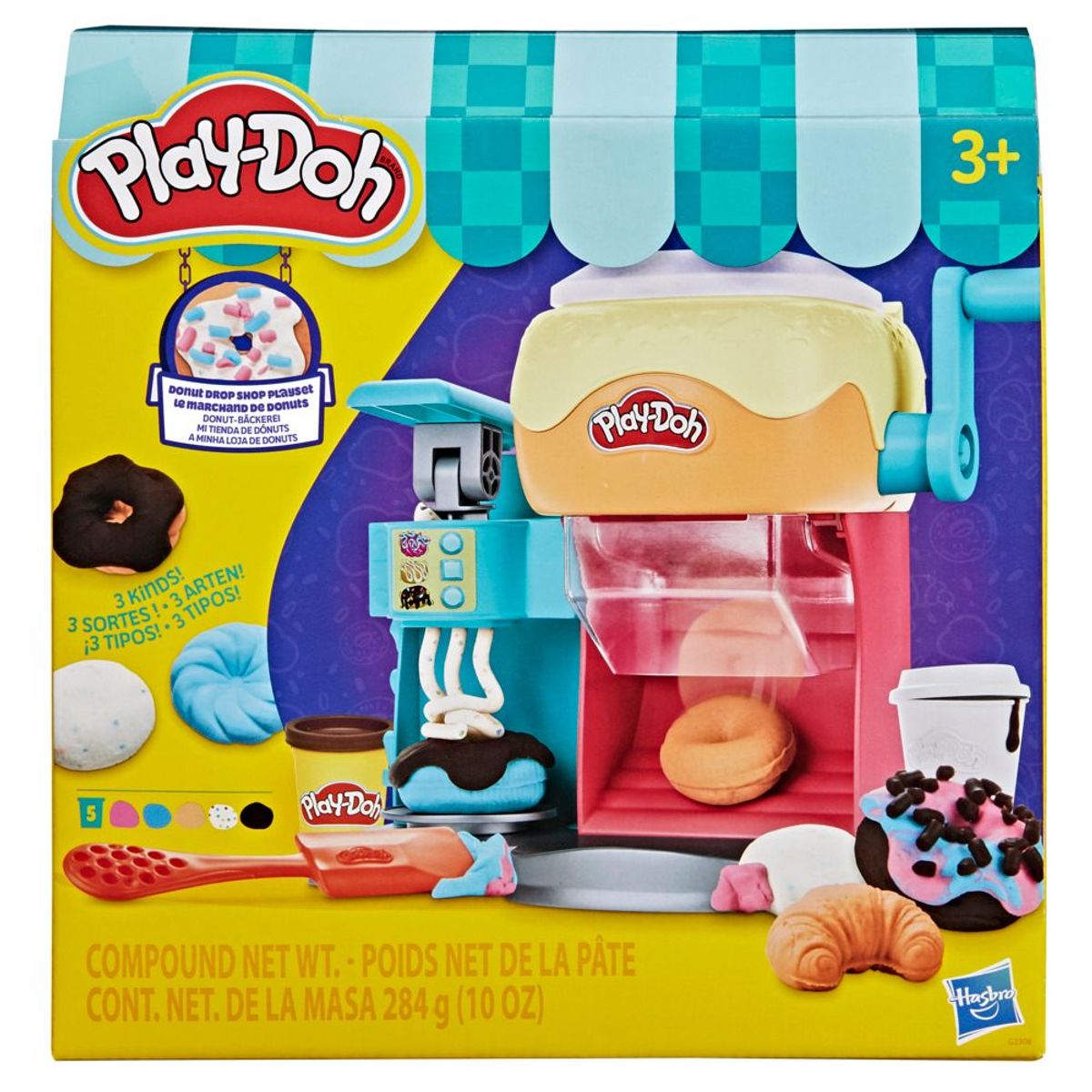 PLAY DOH - Set de Masa Moldeable Play-Doh Donut Drop Shop