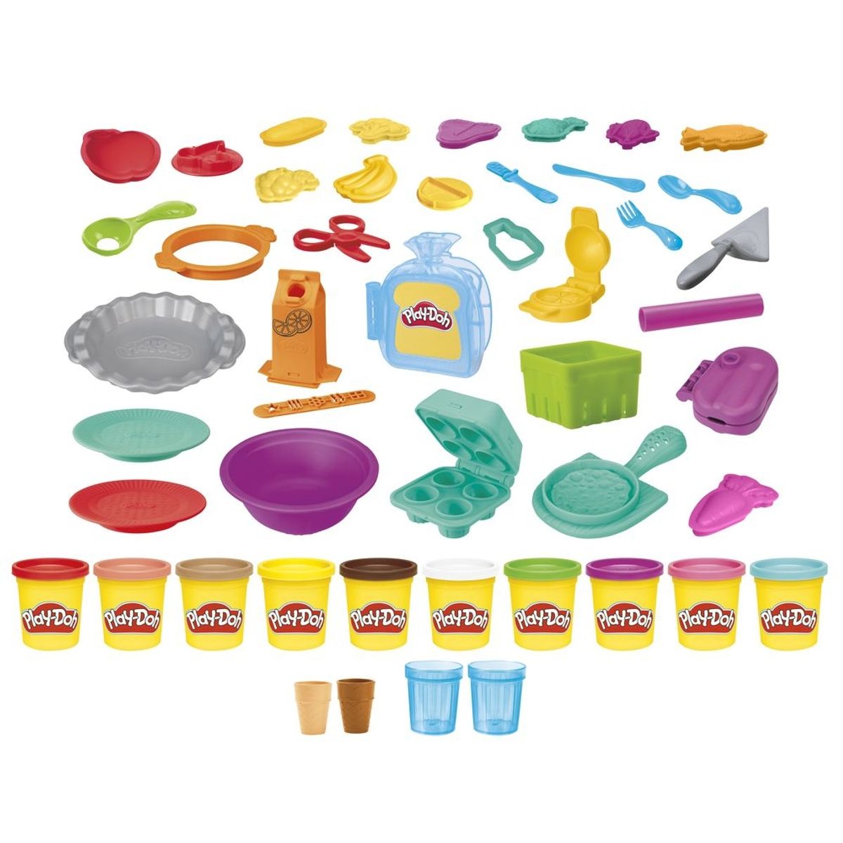 PLAY DOH - Set de Masa Moldeable Play-Doh Mi Nevera Divertida