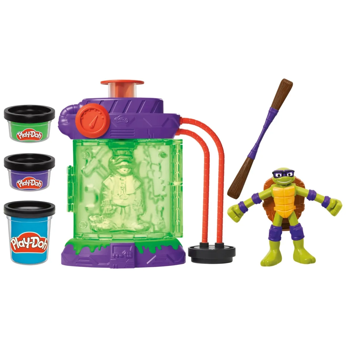 PLAY DOH - Set PD Teenage Mutant Ninja Turtles Estación de Mutación