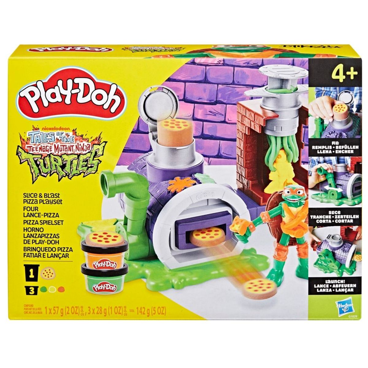 PLAY DOH - Set Play-Doh Teenage Mutant Ninja Turtles Horno Lanzapizzas
