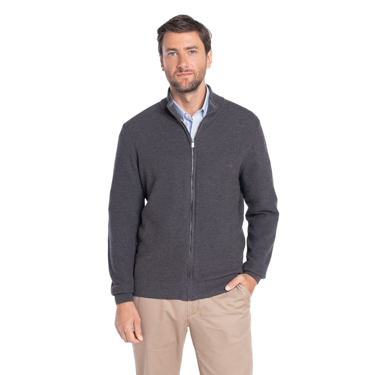 MCGREGOR - Sweater Cierre Completo Woolworth