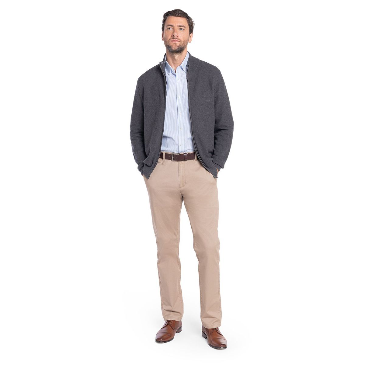 MCGREGOR - Sweater Cierre Completo Woolworth