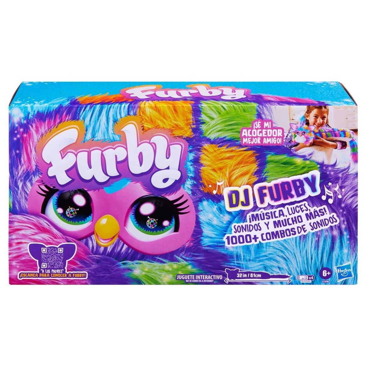FURBY - Peluche Electrónico Furby DJ Furby Neon Star