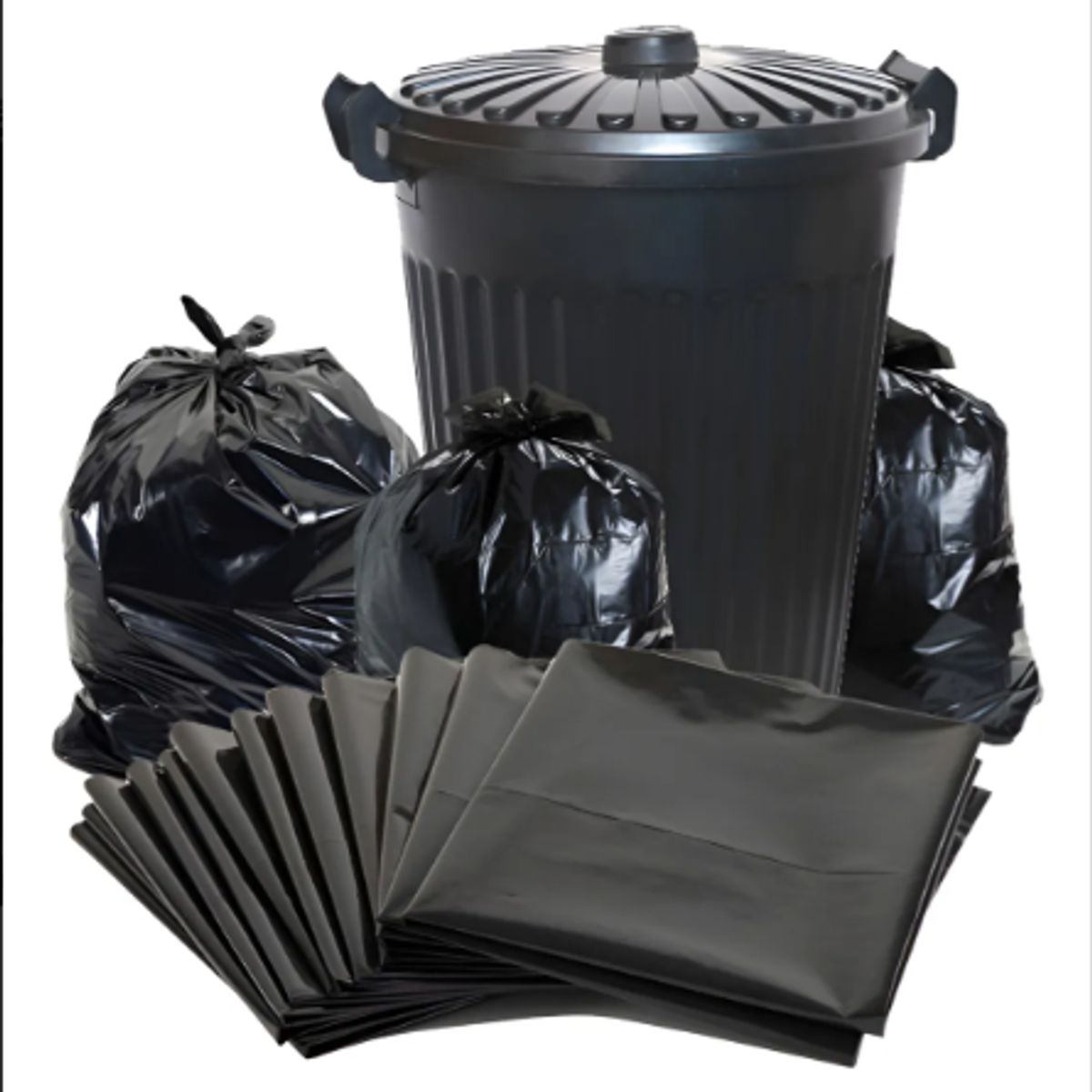 GENERICO - Bolsas Negras Basura 100 Lt 72X90 Cm Resistente Hogar