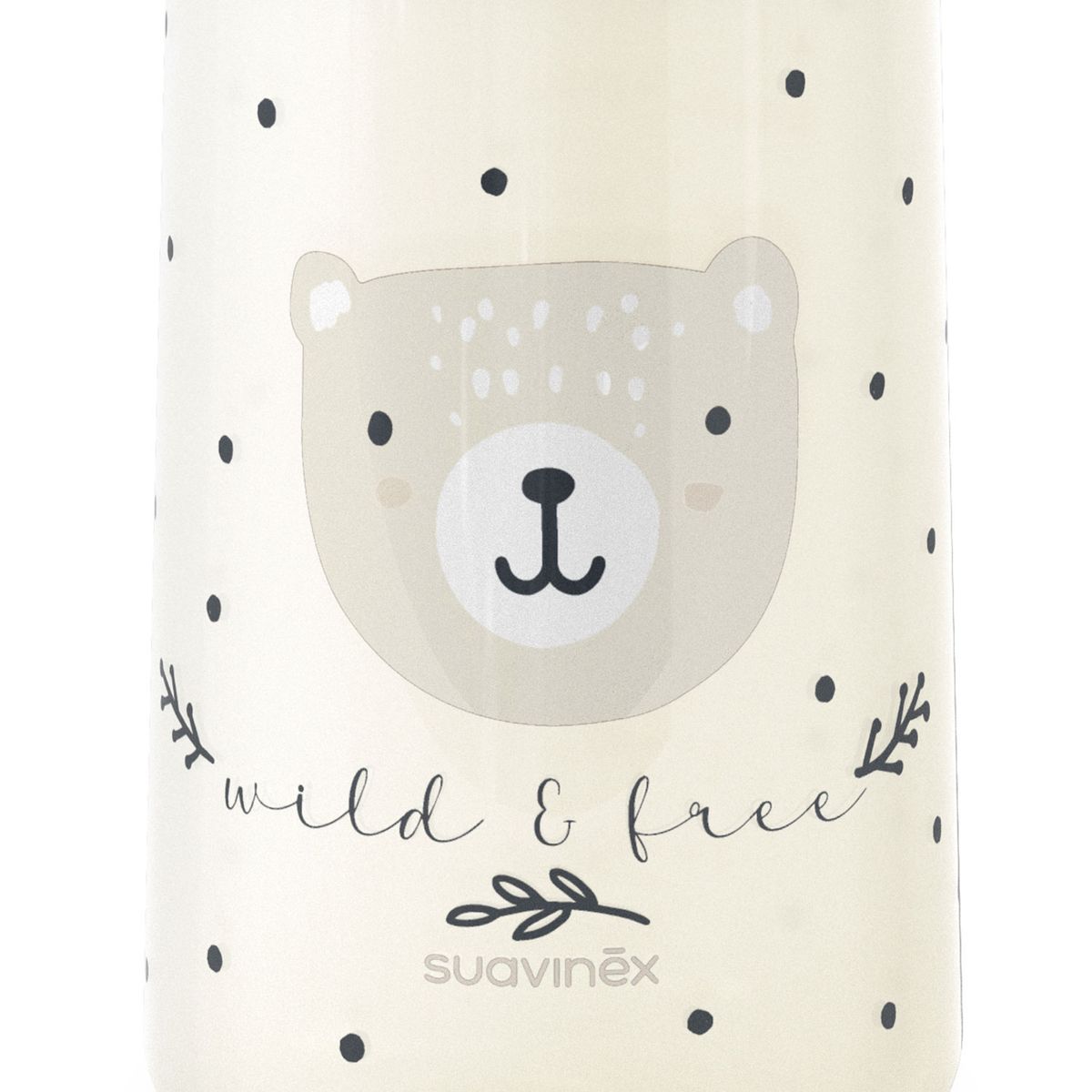 SUAVINEX - Mamadera 270 Ml Fisiológica Silicona Sx Pro Wild Beige