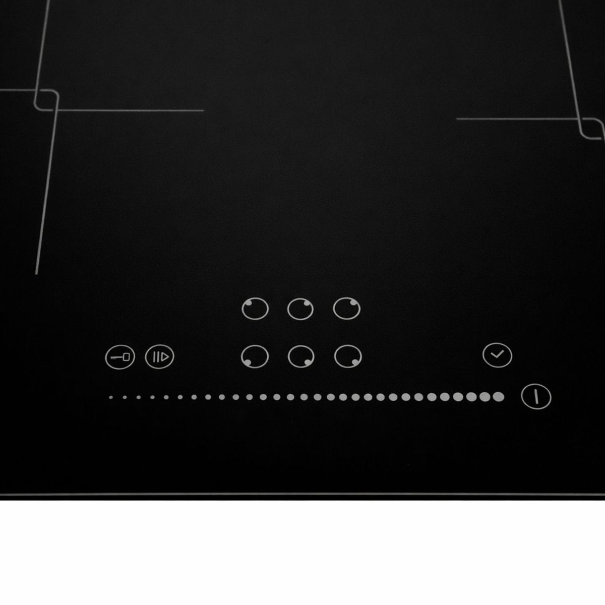PREDICTA - Encimera de inducción 4 zonas PDENI040NCL Predicta