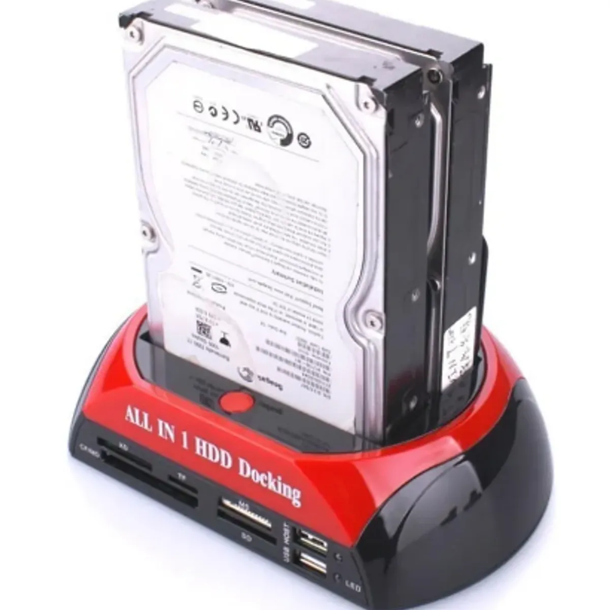 GENERICO - Estación De Acoplamiento Todo En 1 Doble Hdd Sata Ide Usb