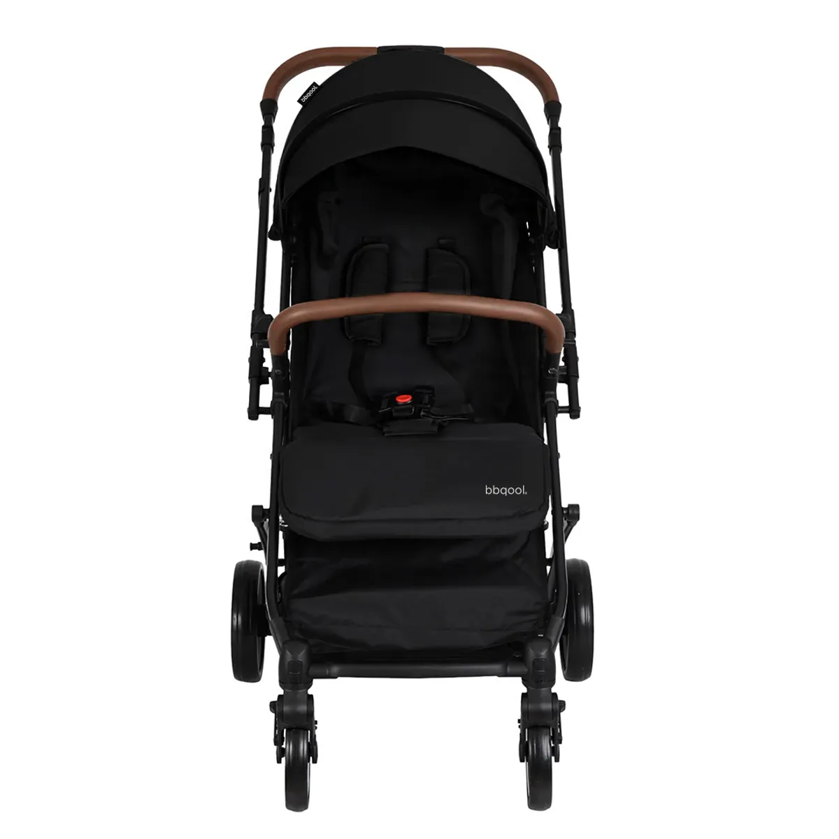 BBQOOL - Coche Maleta Compacto Reversi Negro