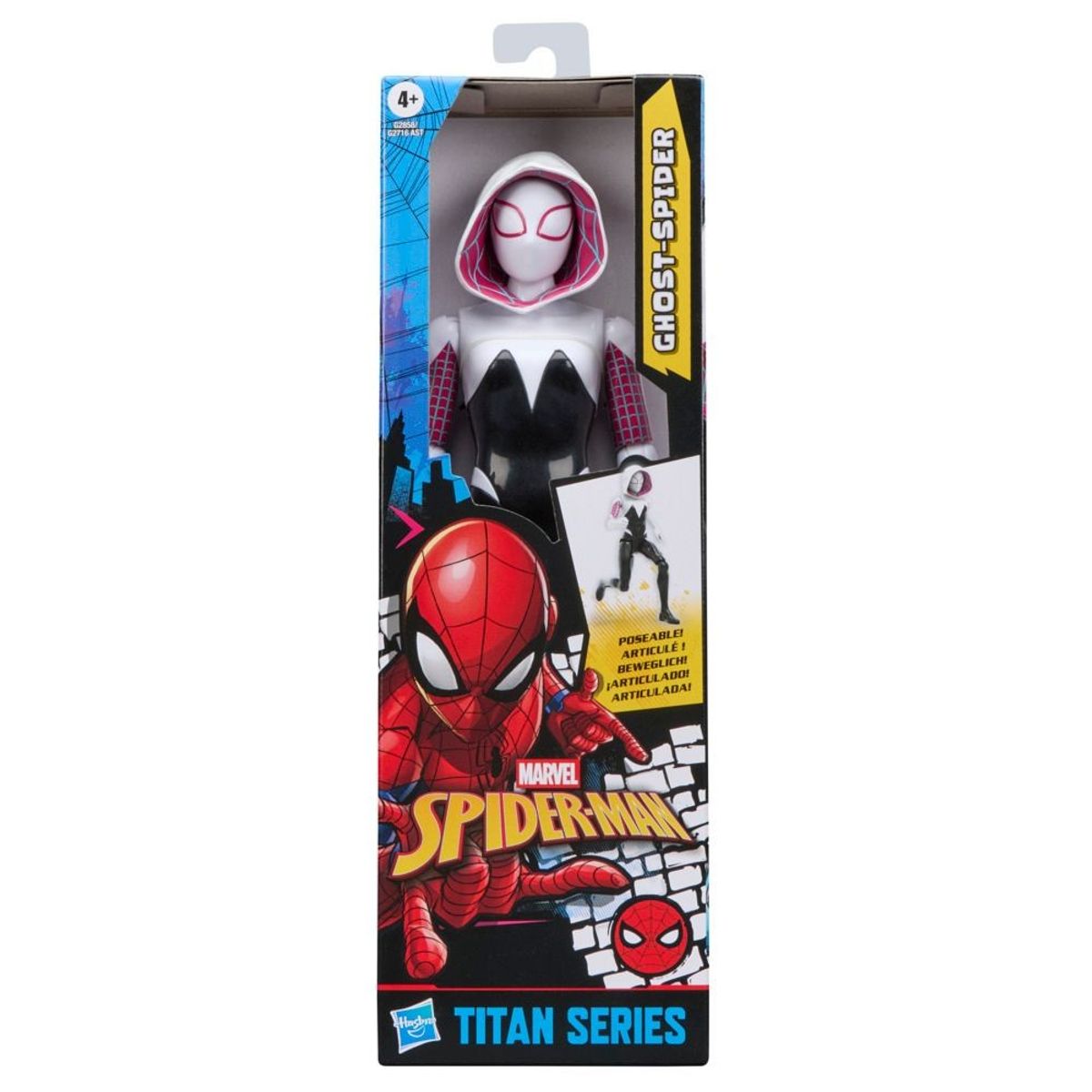 SPIDERMAN - Figura de Acción Spider-Man Titan Series Spider Fantasma