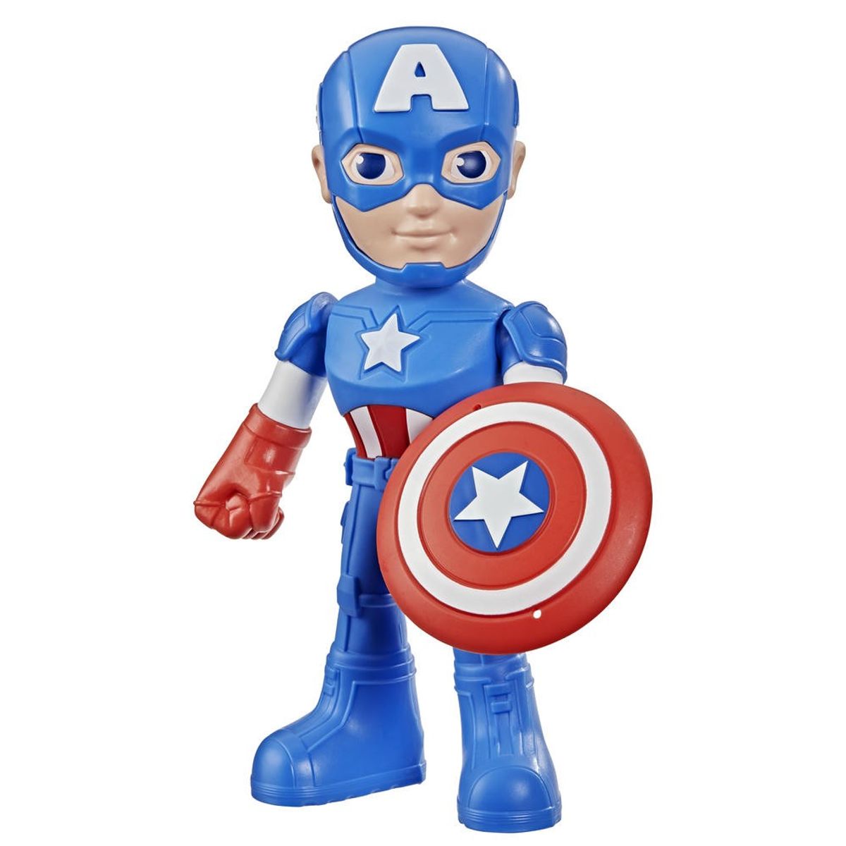 SPIDERMAN - Figura de Acción Spidey and his Amazing Friends Capitán América Steve Rogers