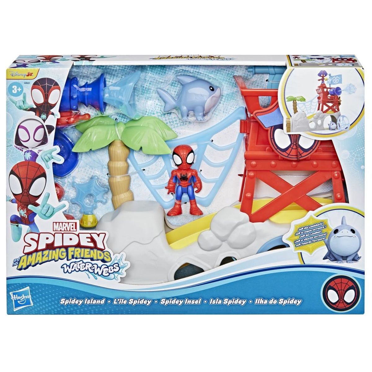MARVEL - Set Spidey and his Amazing Friends Water-Webs Isla Spidey