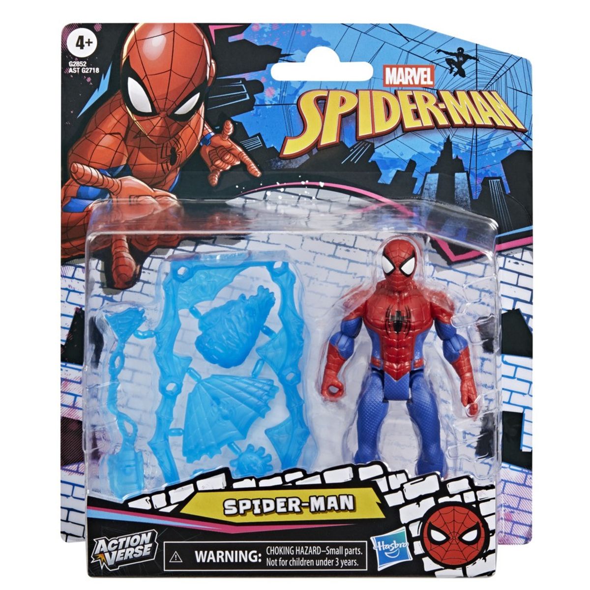 MARVEL - Figura de Acción Marvel ActionVerse Spider-Man