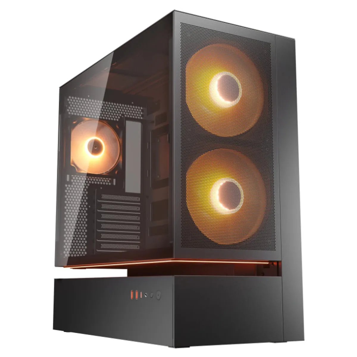 COUGAR - Gabinete - Cougar CFV235 Mesh - SFuente - ATX