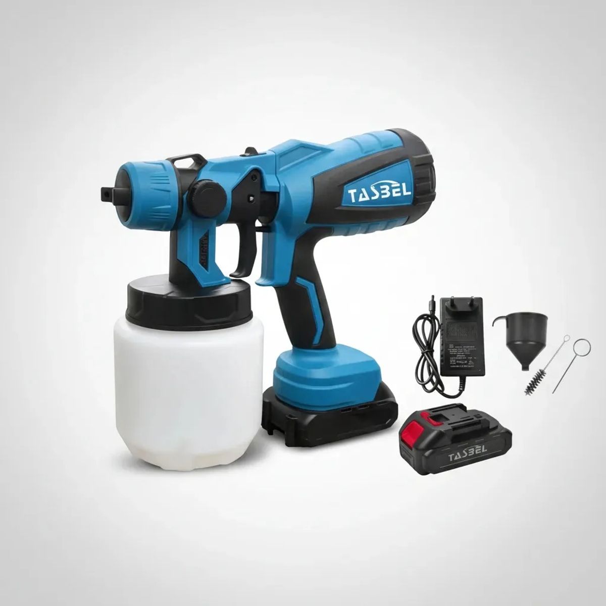 GENERICO - Pistola Pulverizador De Pintura A Pilas Pistola Pulverizadora De Pintura Inalámbrica De 2 Baterías
