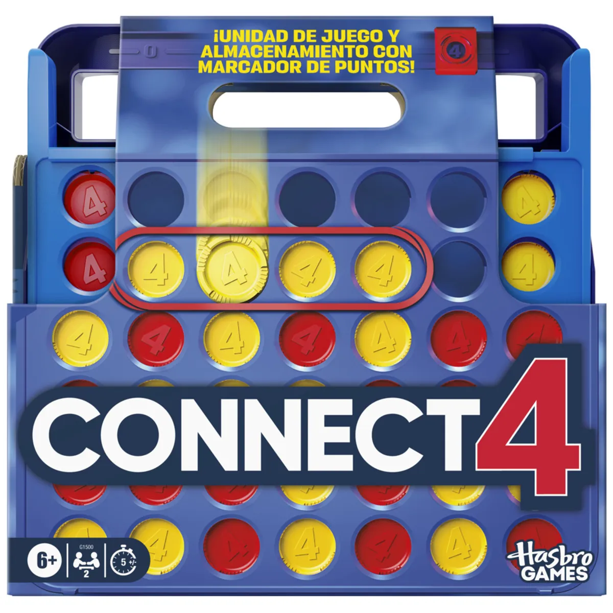 HASBRO GAMES - Juego de Mesa Hasbro Games Conecta 4