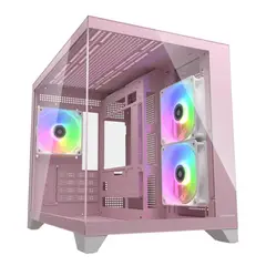 COUGAR - Gabinete - FV150 MINI RGB - SFuente - m-ATX