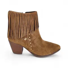 VIA UNO - Botin Mujer WestWinter Fox Camel