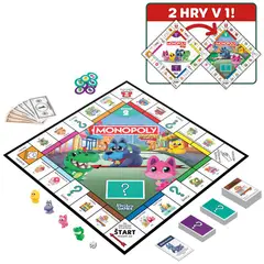 MONOPOLY - Juego de Mesa Junior