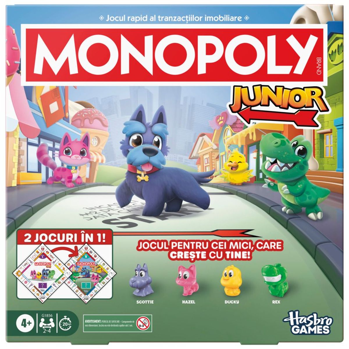 MONOPOLY - Juego de Mesa Monopoly Junior