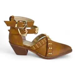 VIA UNO - Botin Mujer WestWinter Coyote Taupe