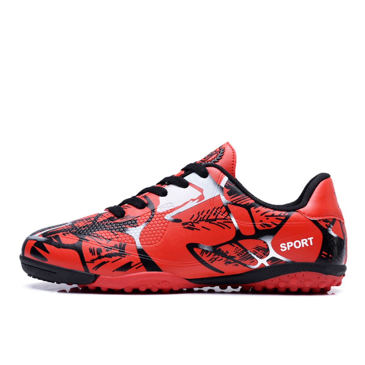SHANDIAN - Zapatillas de Fútbol Hombre TF zapatos hombre Azul