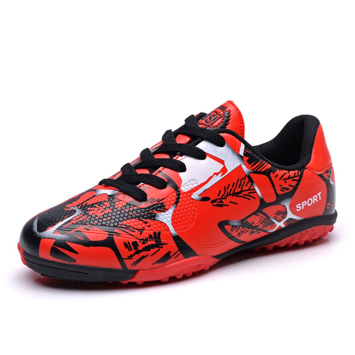 SHANDIAN - Zapatillas de Fútbol Hombre TF zapatos hombre Azul