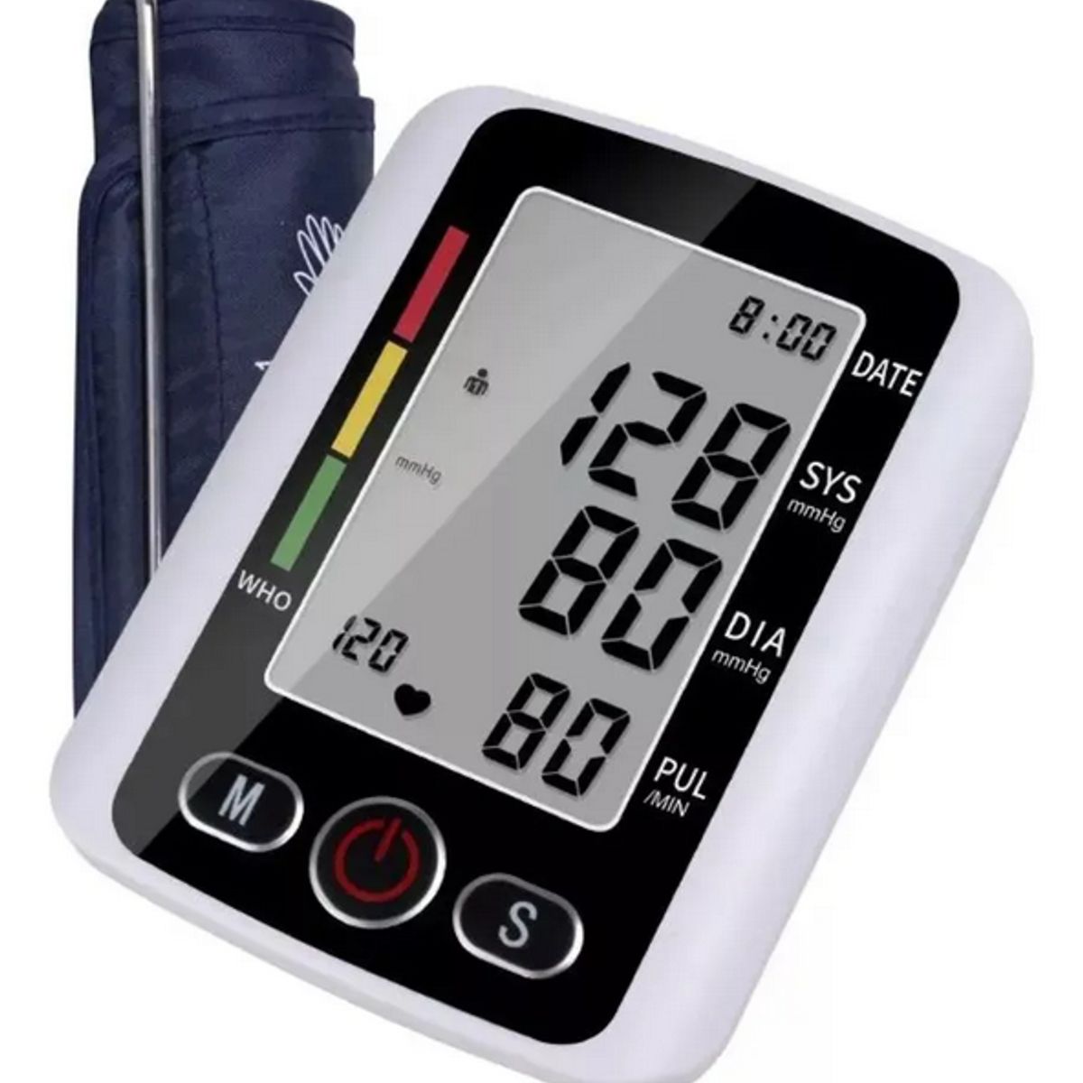 GENERICO - Tensiómetro Digital Medidor De Presión Arterial Portátil