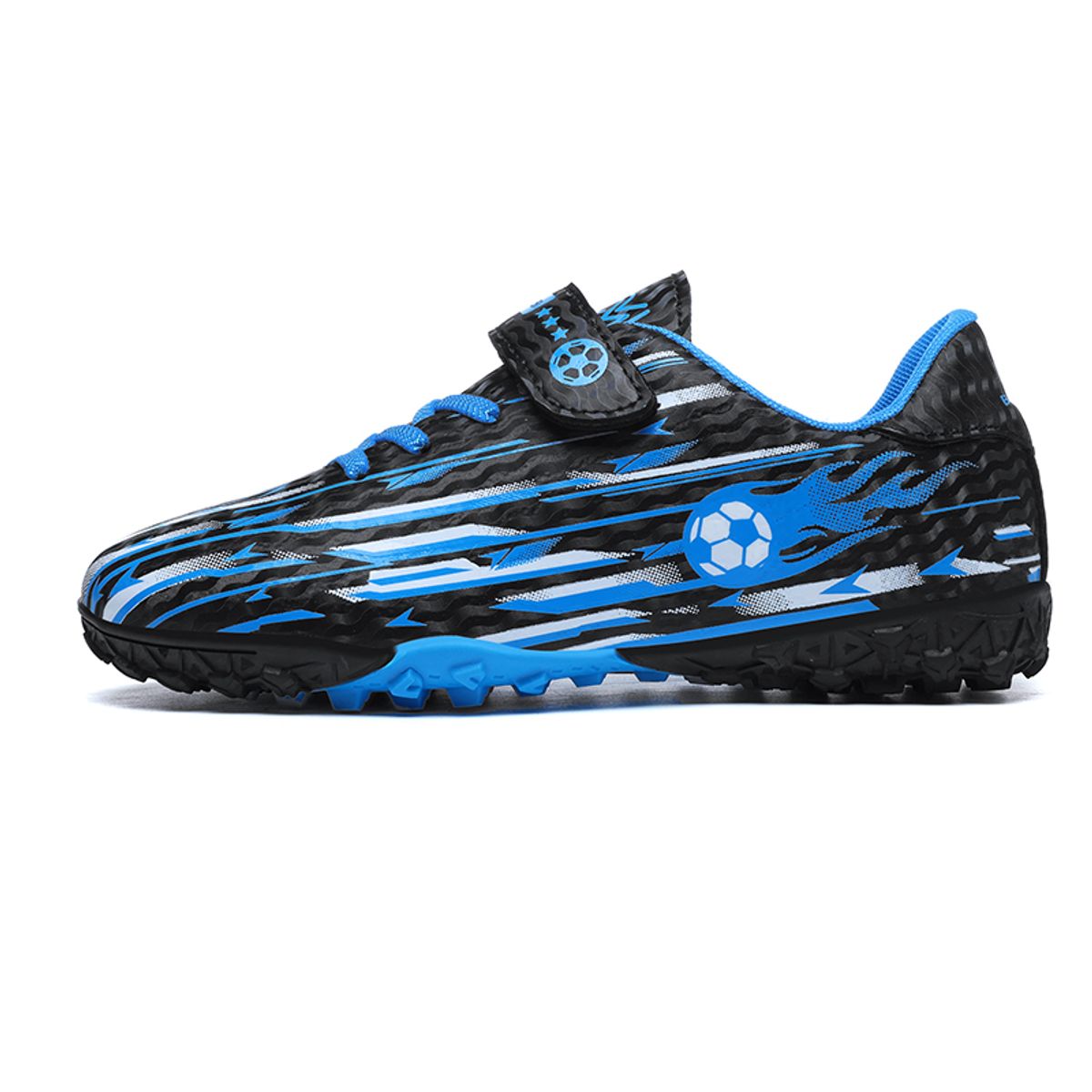 SHANDIAN - Zapatillas de Fútbol Hombre TF zapatos hombre Negro