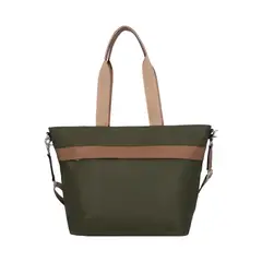 SECRET - Cartera Tote Oxford ST6 L Verde