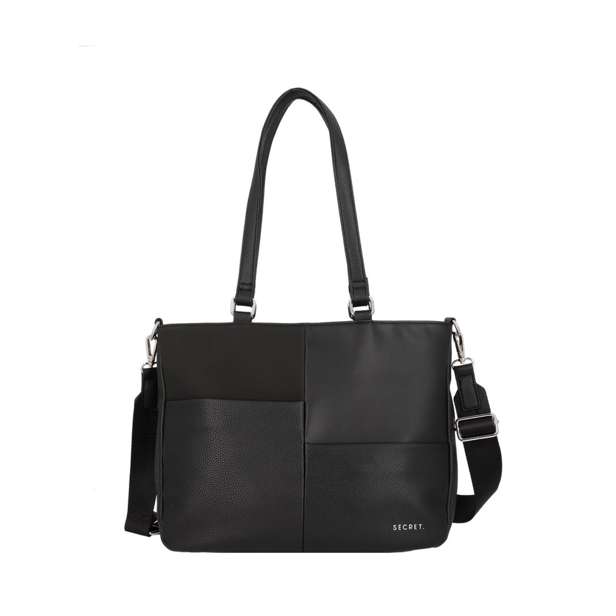 SECRET - Cartera Tote Secret Malaga ST6 M Negro