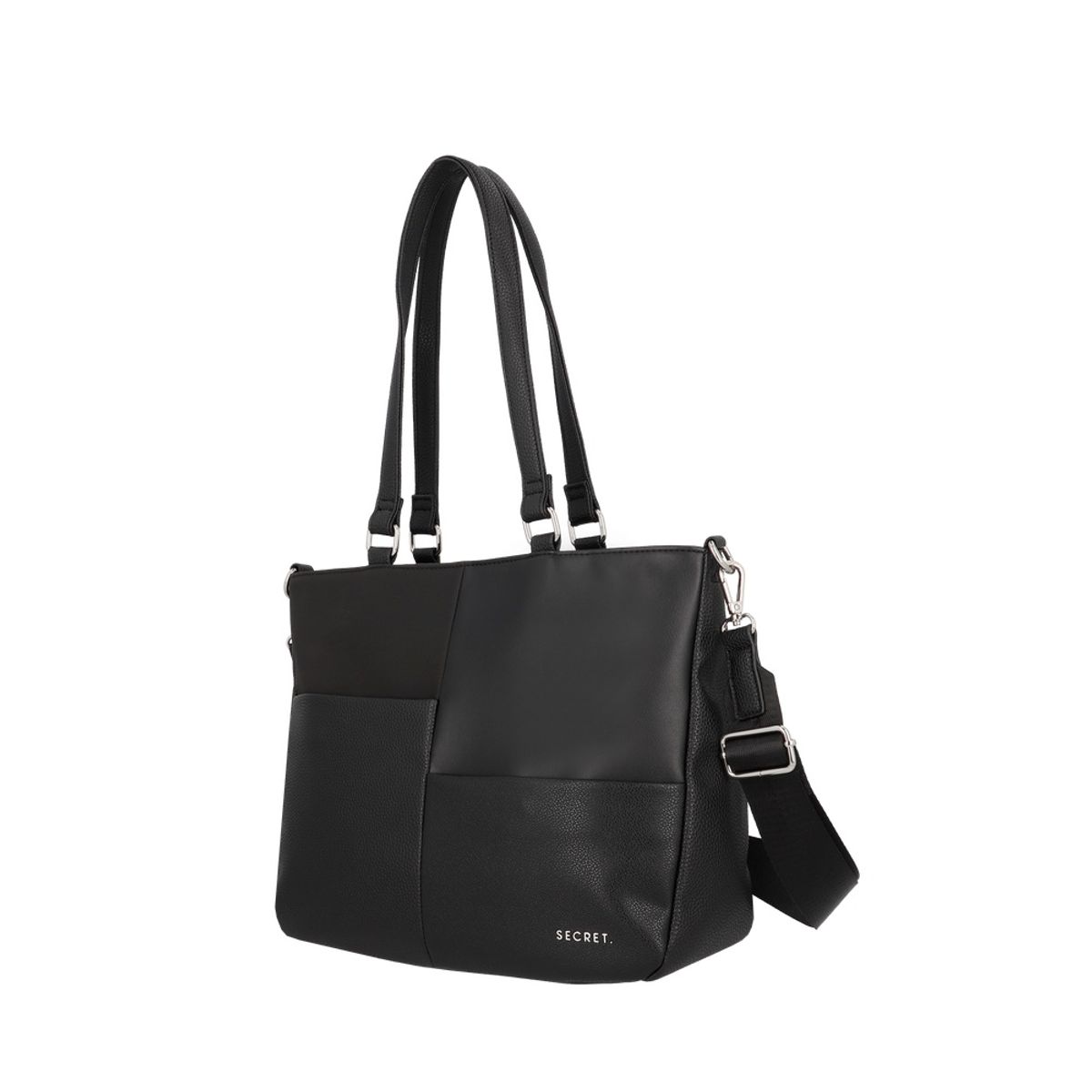 SECRET - Cartera Tote Secret Malaga ST6 M Negro