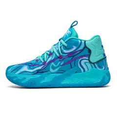 SHANDIAN - Zapatillas deportivas de baloncesto para hombre básquetbol Violeta
